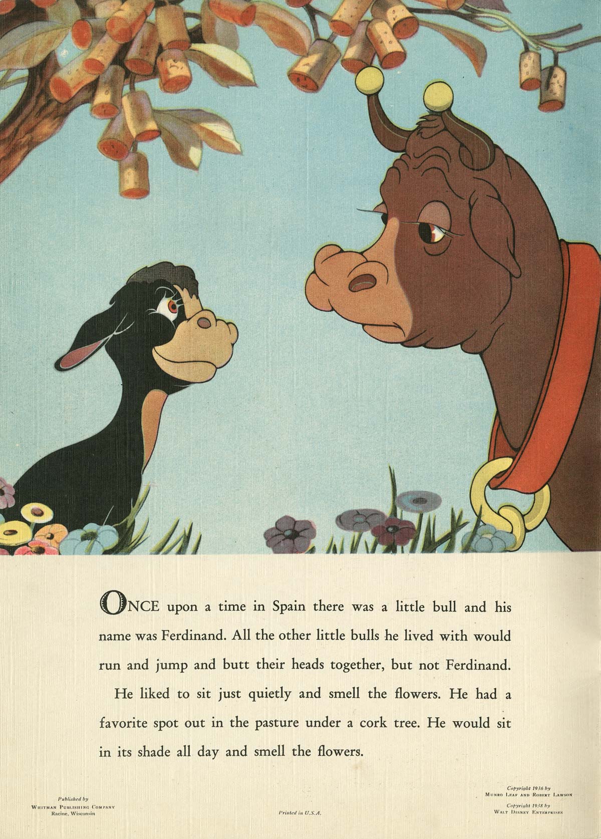Animation: Ferdinand the Bull (1938)  - Serving the  Online Animation Community  – Serving the Online  Animation Community