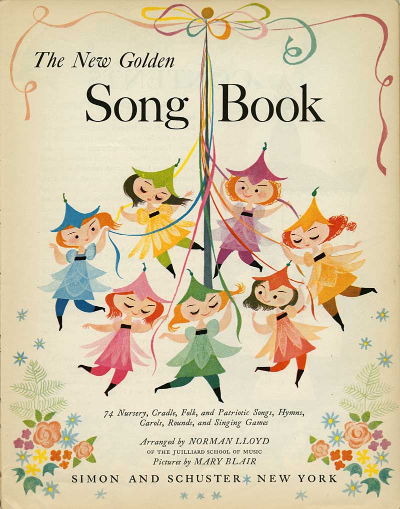Illustration: Mary Blair Song Book  - Serving the  Online Animation Community  – Serving the Online  Animation Community