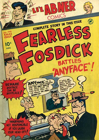 Al Capp Fearless Fosdick