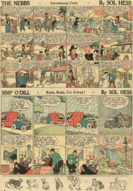 1939 Sunday Color Comics