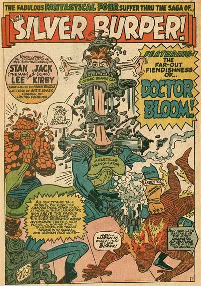 Jack Kirby Marvel Not Brand Echh