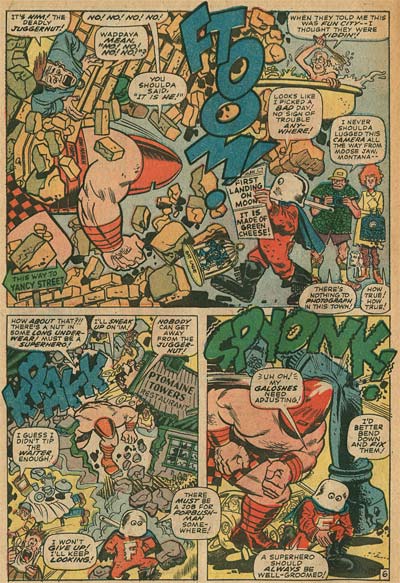 Jack Kirby Marvel Not Brand Echh