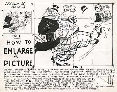 W L Evans Cartooning Course Lesson Two