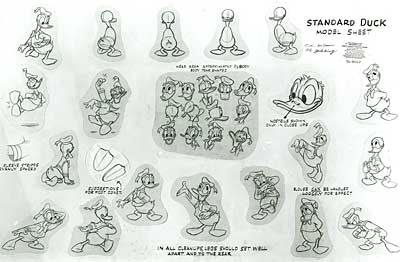 Disney Model Sheet