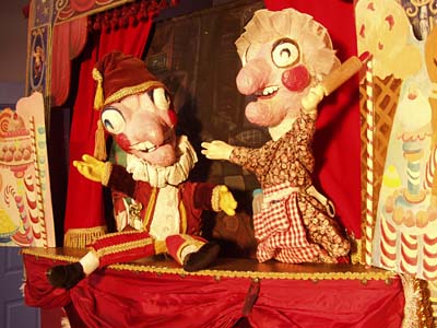 Punch and Judy puppets