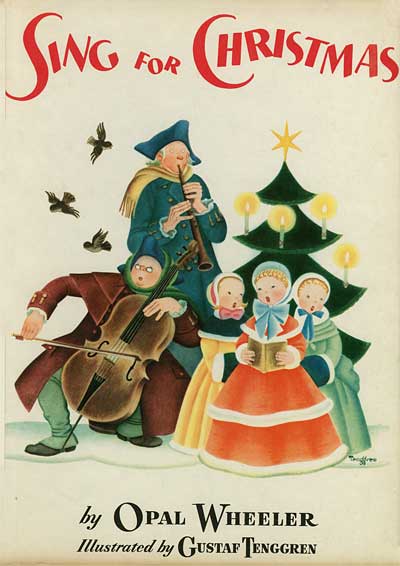 Gustaf Tenggren Sing For Christmas