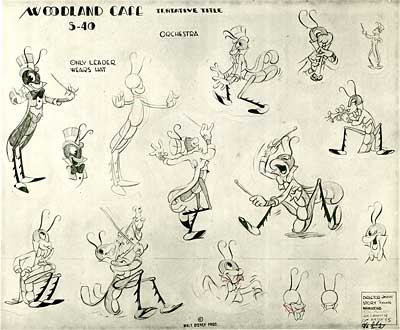 Disney Model Sheet