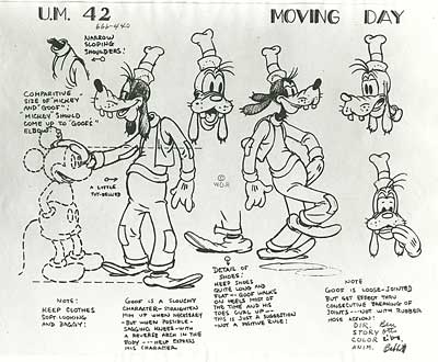 Disney Model Sheet