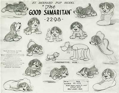 Disney Model Sheet