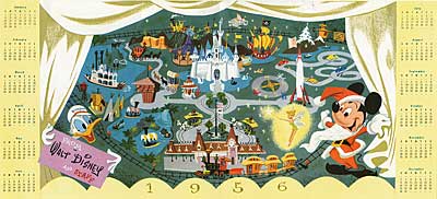 50s Disney Xmas Cards